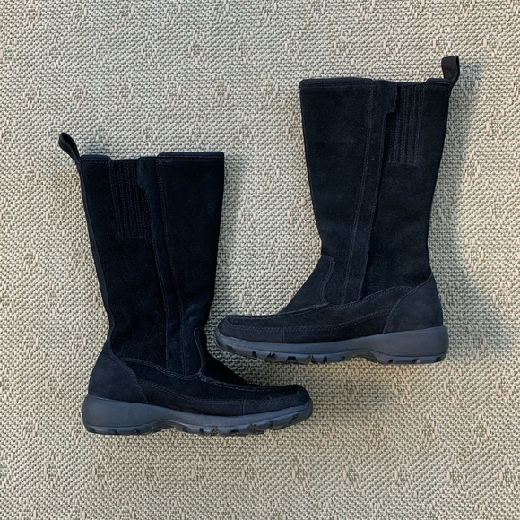 Lands' End Shoes - Women’s Lands’ End Black Boots Size 8 (EUC)